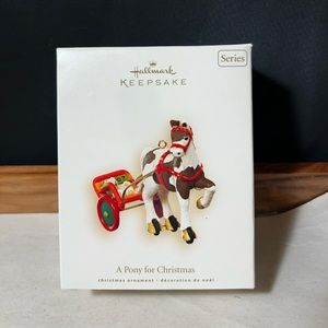 “A Pony for Christmas” Hallmark Keepsake Ornament